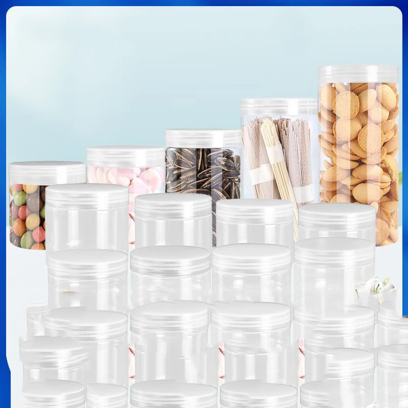 10 шт. 30/50/60/80/100/120/150 мл банки для хранения продуктов питания прозрачная крышка