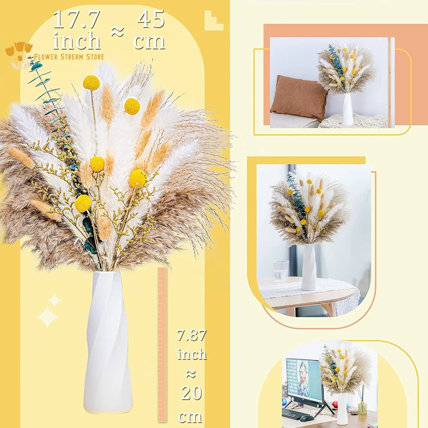 Рисунок 3 - Сушеные пампасы в стиле бохо