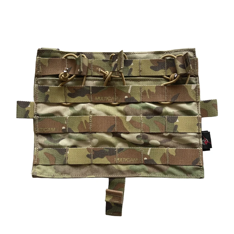 

Tactical Molle Pouch Airsoft Vest Front Plate Mag Bag Detachable Multicam Triple Magazine Pouch Accessories