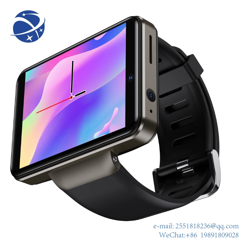 

YYHC DM101 Smart Watch 3GB 32GB Dual Camera 2.41 Inch Face ID Unclok Waterproof 2080mAh 4G Android Smartwatch Men