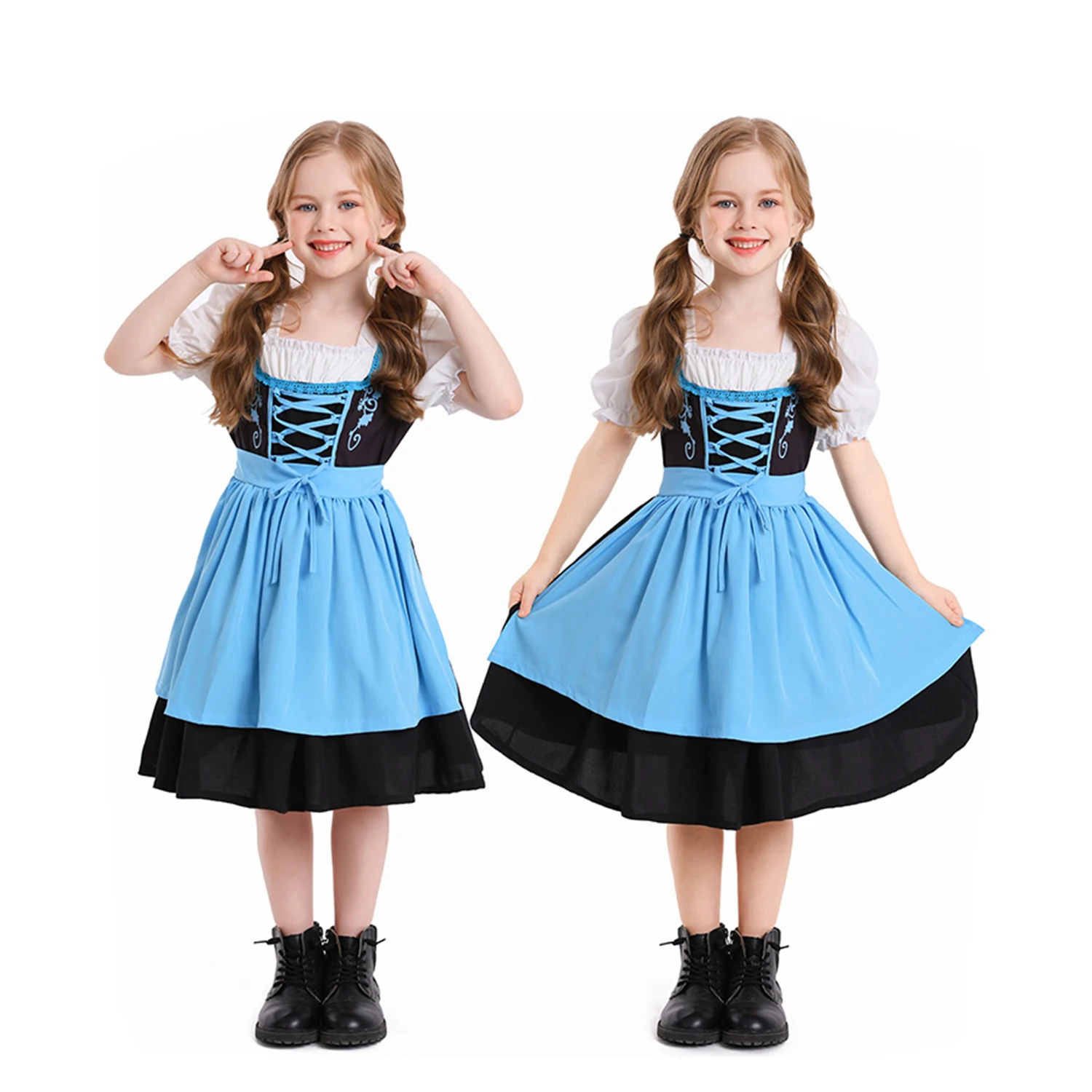 Несколько девушек карнавал дирндл Октоберфест костюмы немецкий биерфест парад