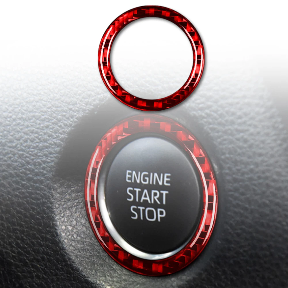 Car Styling Engine Ignition Start Stop Ring Case Sticker For Mercedes BMW all cars Button Decoration Switch Accessories Covers |