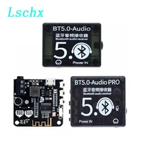 mini bluetooth 5 0 decoder board audio receiver bt5 0 pro mp3 lossless player wireless stereo music amplifier module with case