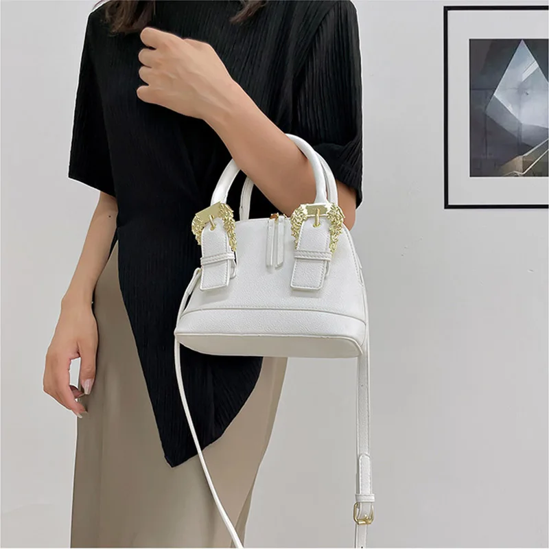 

2023 Summer New Shell Bag Women's Style One Shoulder Handheld Small Square Bag Women Purse and Handbags