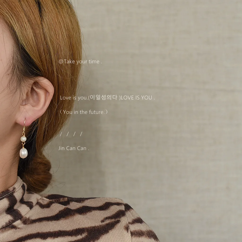 Французские романтические простые Стильные маленькие Ароматические Серьги