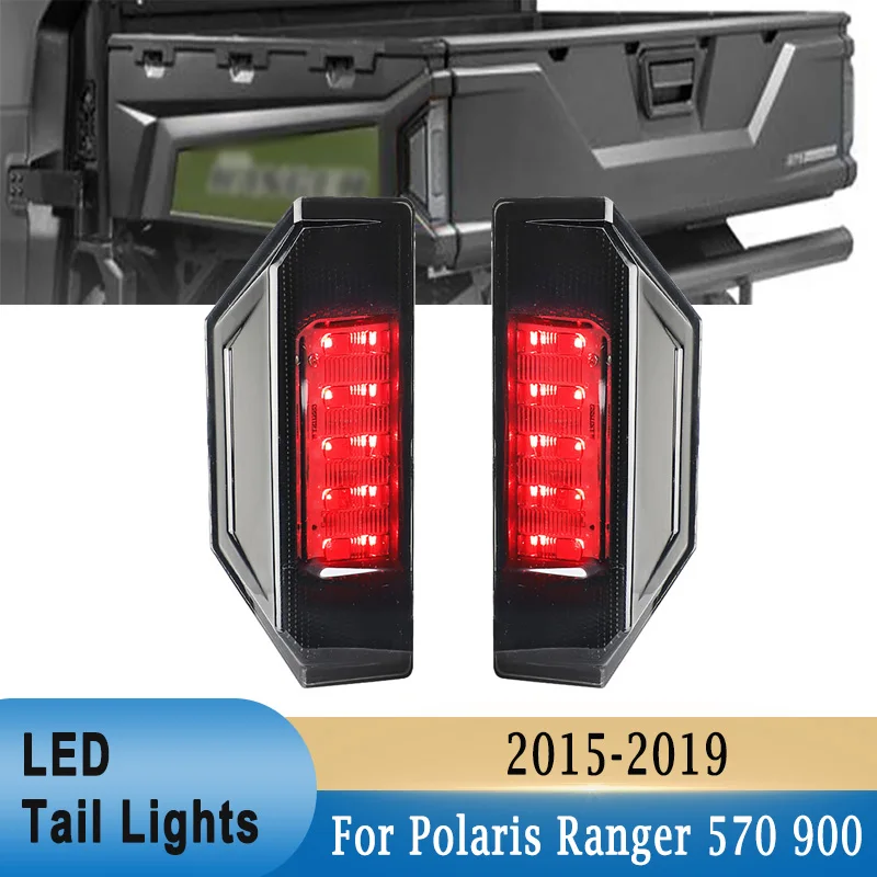 

For Polaris Ranger General CREW 570 900 XP 1000 RGR UTV Taillight Assembly 2412774 Rear Brake Stop Lamp Red Left & Right