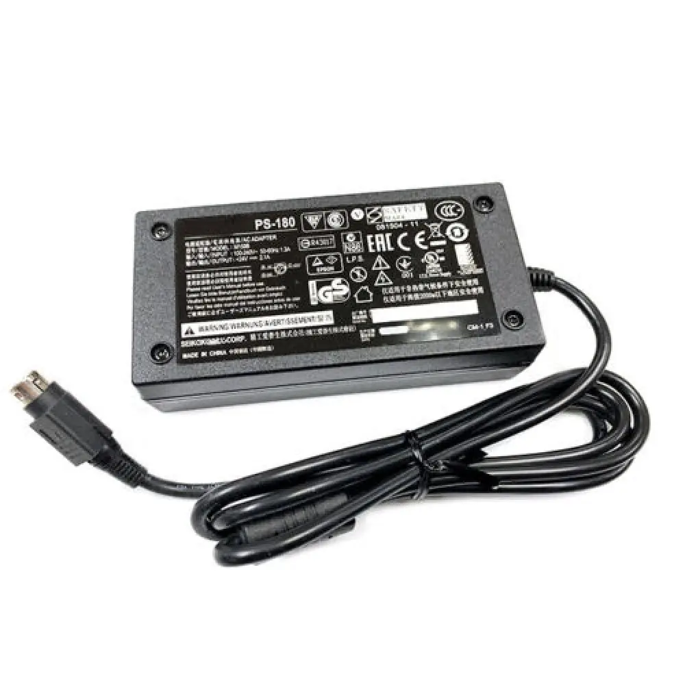Адаптер питания PS-180 100-240 В подходит для Epson U200 U300 200PD 200B 300 200A 200PB