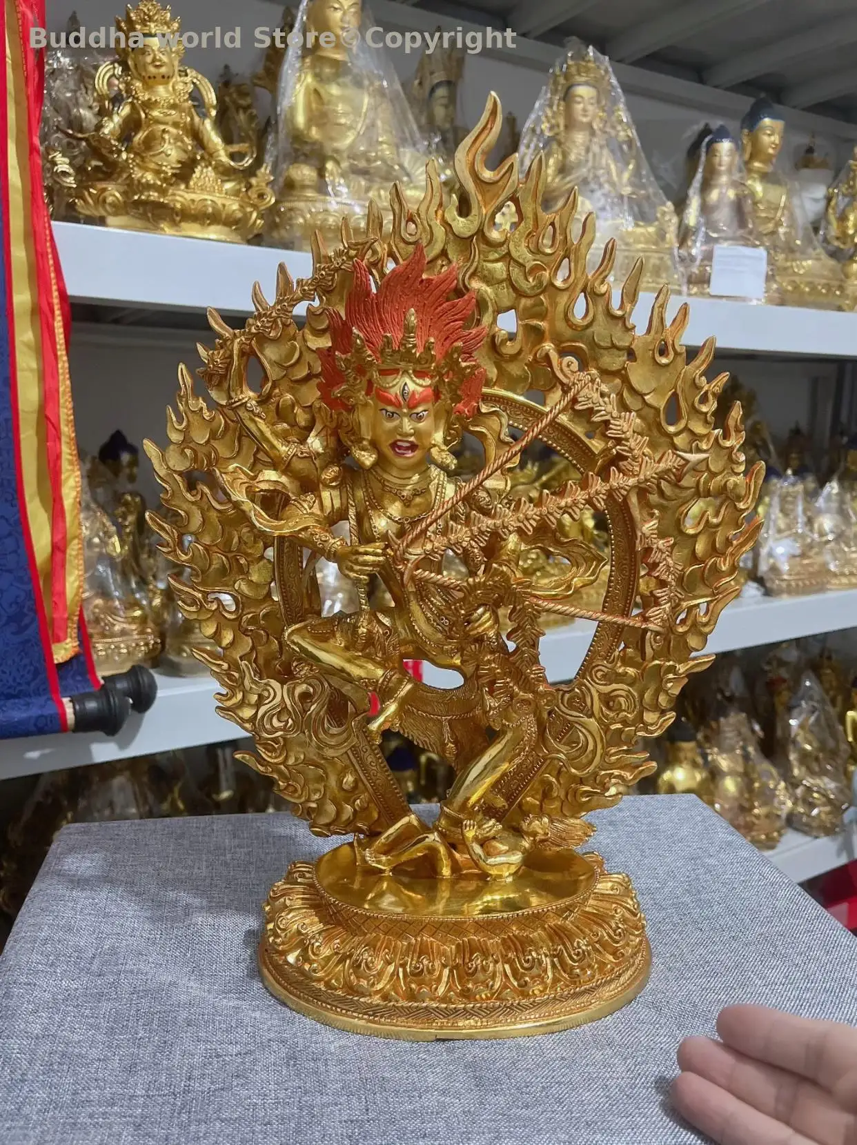 

Тантрическая статуя Будды Куруulla ZUO MING FOMU из меди TANGYONG ART