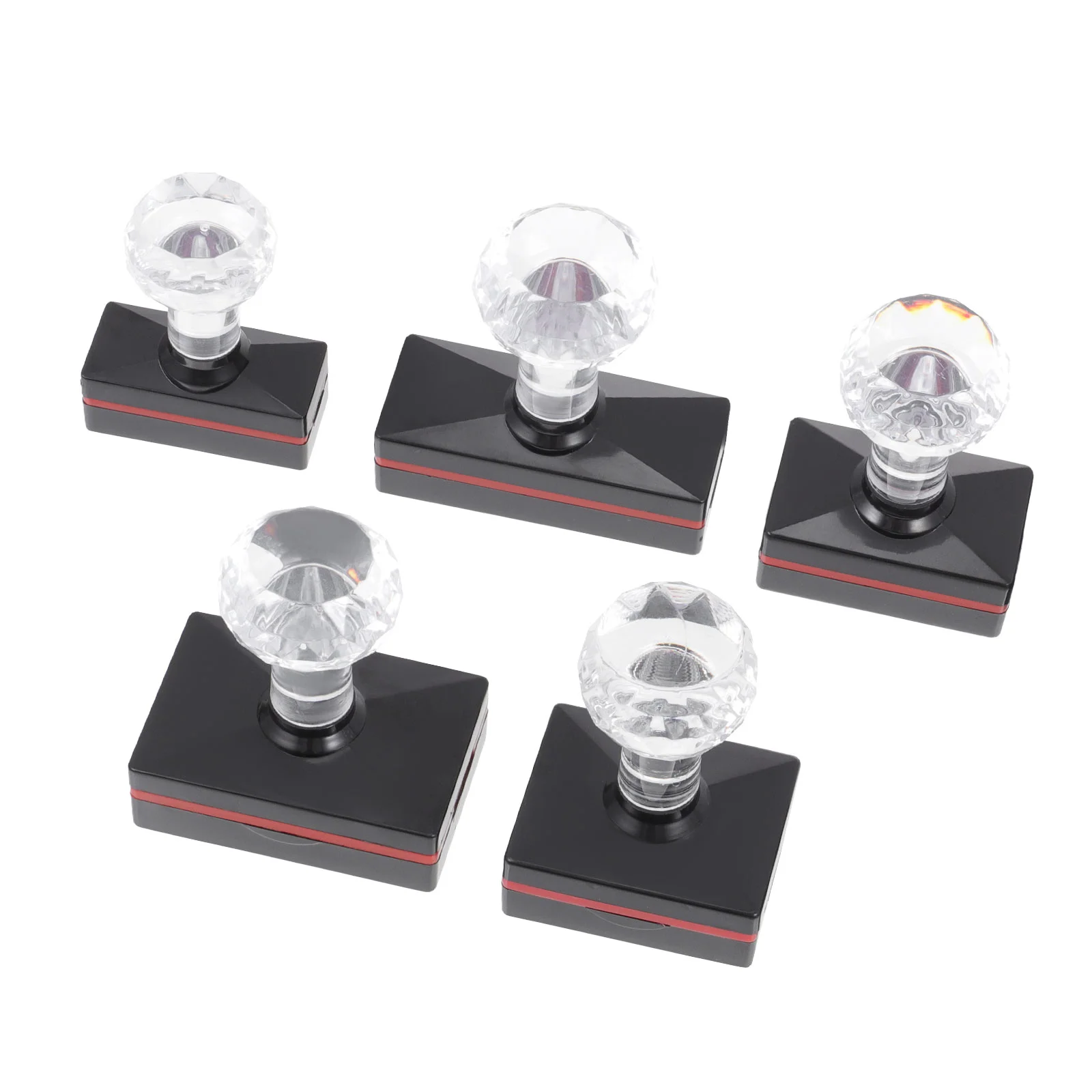 

Photosensitive Stamp Crystal Handle Seals Logo Making Photosensitivity Material DIY Embosser Stamp Mats