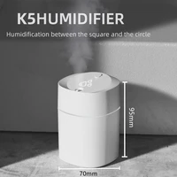 2022 k5 mini humidifier aromatherapy humidifier car mini desktop usb household business cute pet mute gift humidifier