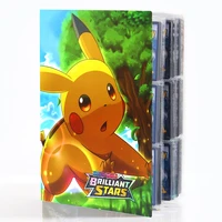 new pokemon album 540pcs 9 pocket card collection folder notebook anime game map pikachu charizard binder holder kids toys gift