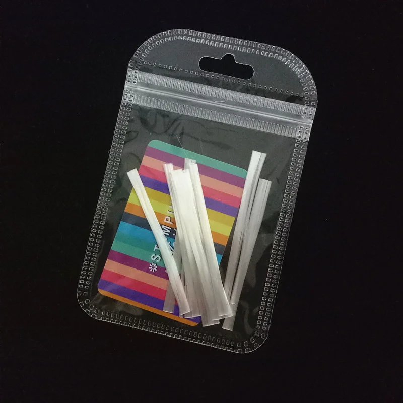 

Nail enhancement 10pcs Nail enhancement extension fiber wire paperless support extension glue to reinforce crack resistant glass
