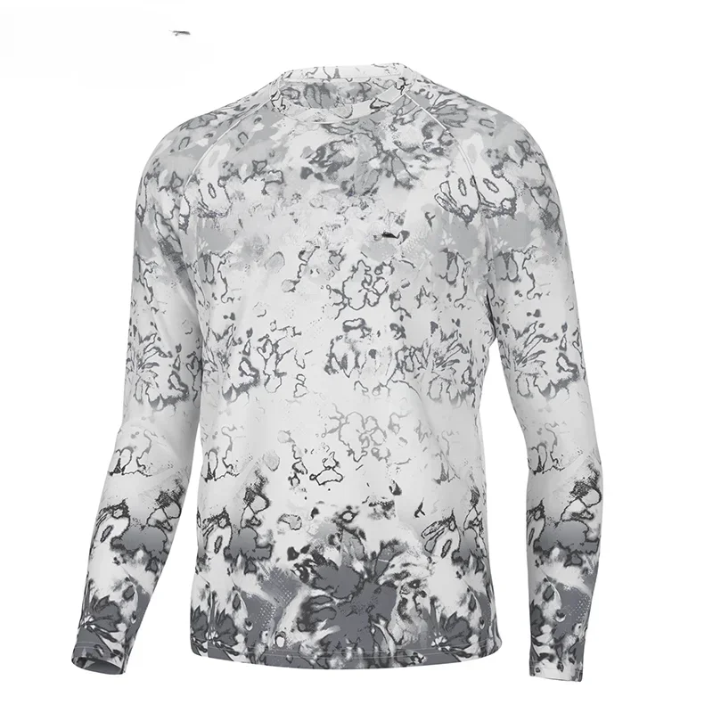 Мужская Летняя рыболовная одежда с длинным рукавом и защитой от солнца