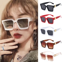 2022 new square oversized sunglasses women gafas sun glasses lady ins goggles eyepiece trendy shades female outdoor eyewear