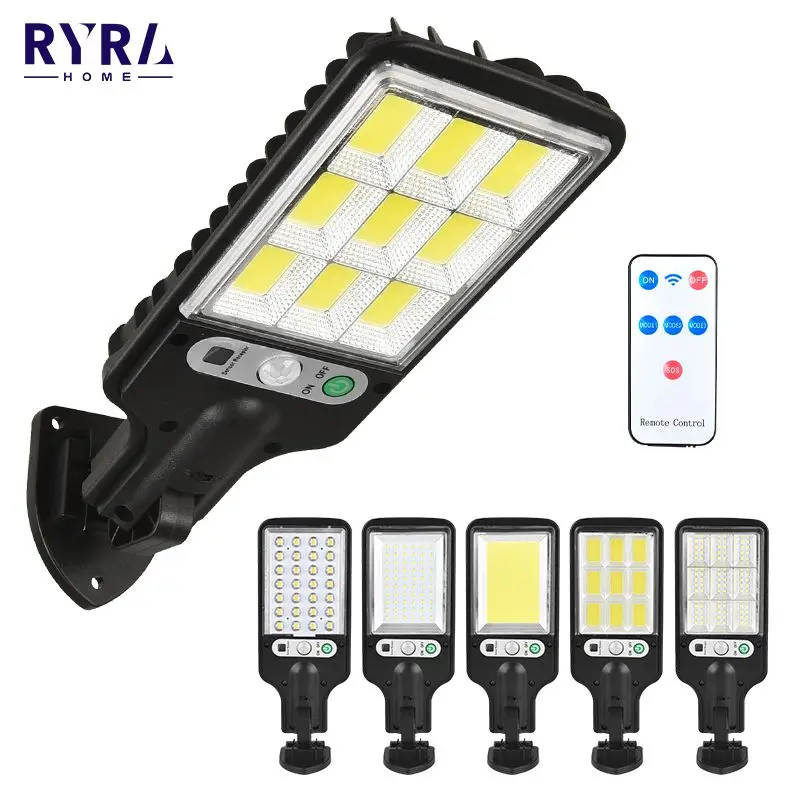 

Outdoor Solar Street Lights Solar Lamp With 3 Light Mode Waterproof Motion Sensor Security Lighting For Home Garden Lawn Patio