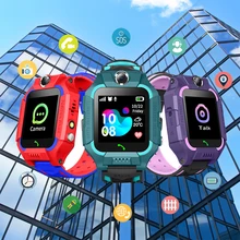 Smart Watch SOS HD Camera Kids Phone Voice Flashlight Alarm Clock Remote Monitor Kids Mens and Womens Smart Watch