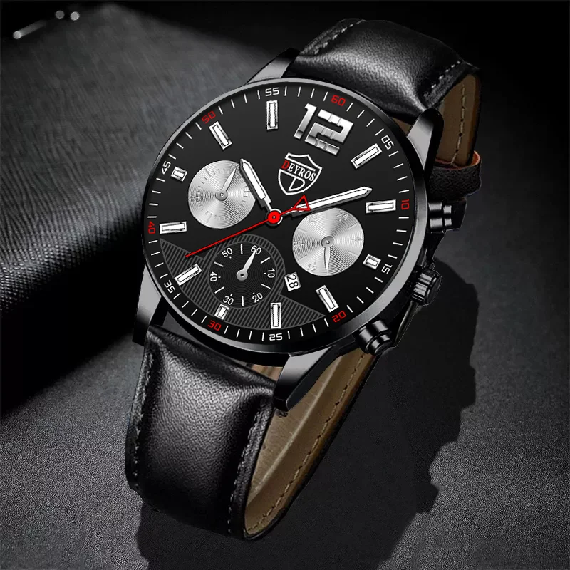 Роскошные модные мужские часы деловые золотые кварцевые наручные с сетчатым