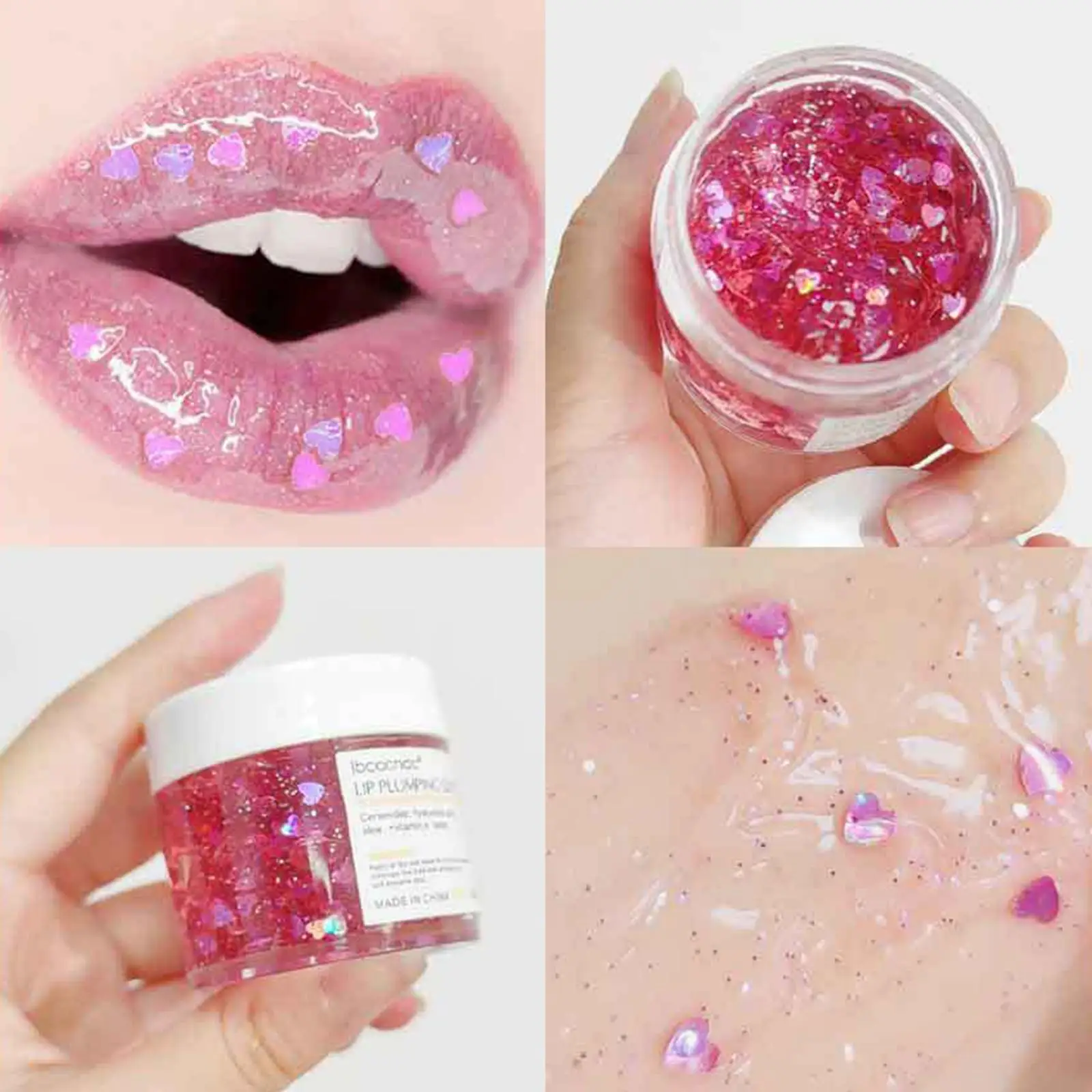 

Sexy 3D Lip Plump Big Lips Transparent Makeup Long Lasting Nourishing And Moisturizing Lip Set Box Lip Plumping Lip Enhancer