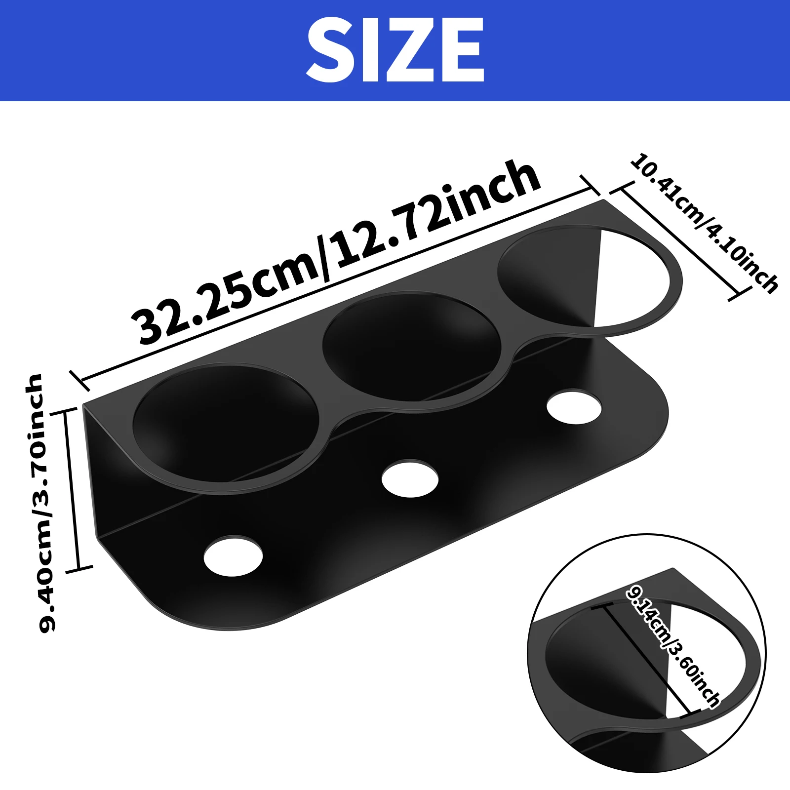 Держатель для бутылки с распылителем из нержавеющей стали 2/3 отверстиями