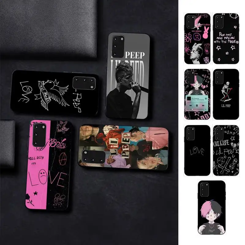 

Lil Peep Phone Case for Samsung S10 21 20 9 8 plus lite S20 UlTRA 7edge