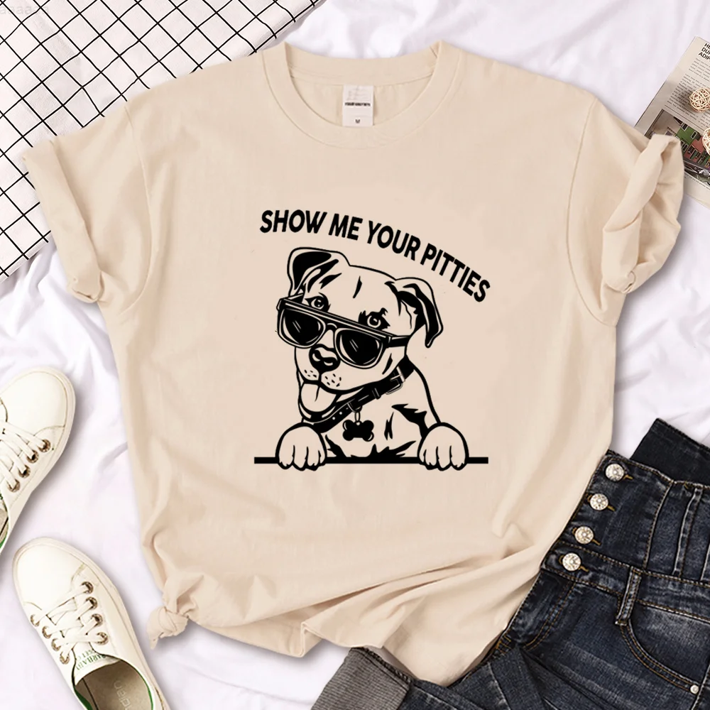 

American Bully t shirt women streetwear Japanese t shirt girl harajuku funny y2k clothes