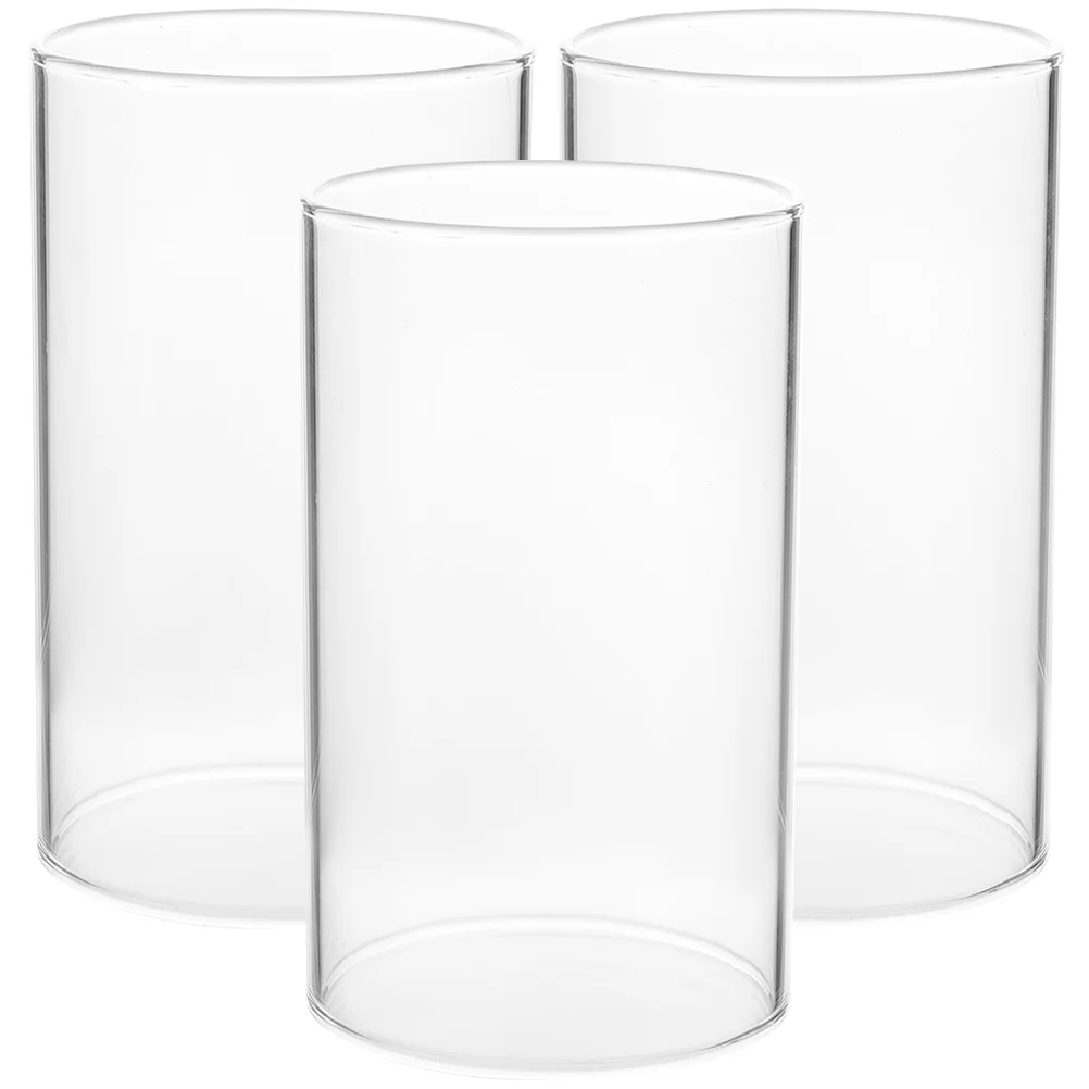 

Protector Transparent Glass Shades Household Holder Supplies Sleeve Windproof Protectors Clear Covers Supply Vase