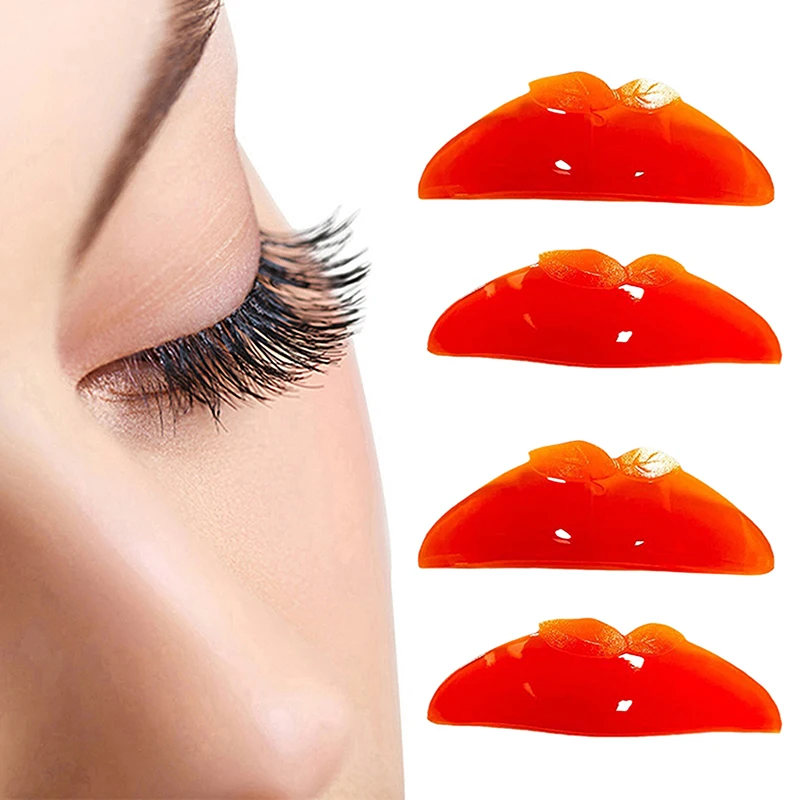 2 пары силиконовых подушечек для завивки ресниц без клея липкие стержни щит