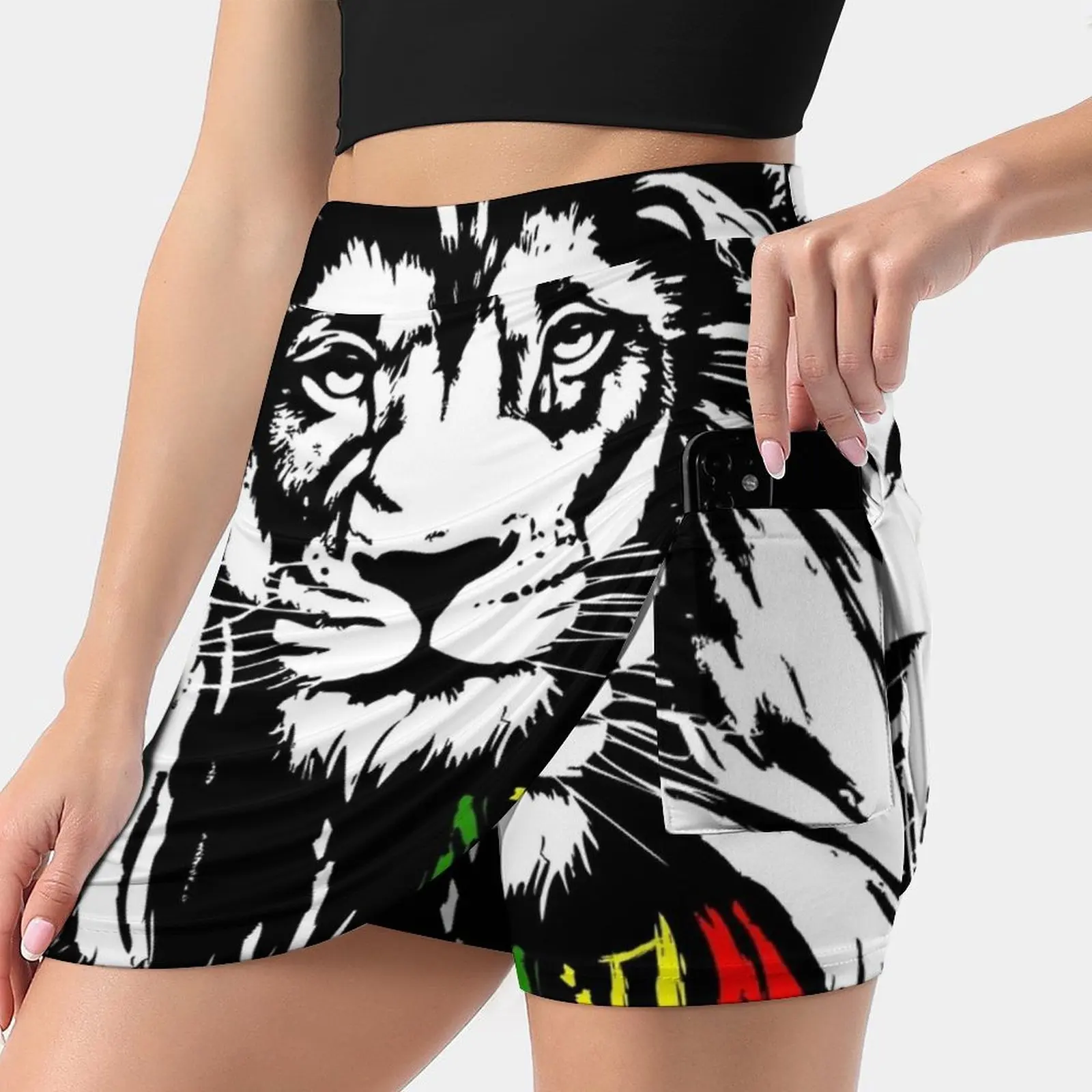 

Lion Tuff Lion Head Korean Fashion Skirt Summer Skirts For Women Light Proof Trouser Skirt Lion Tuff Lion Head Lion Tuff Lion