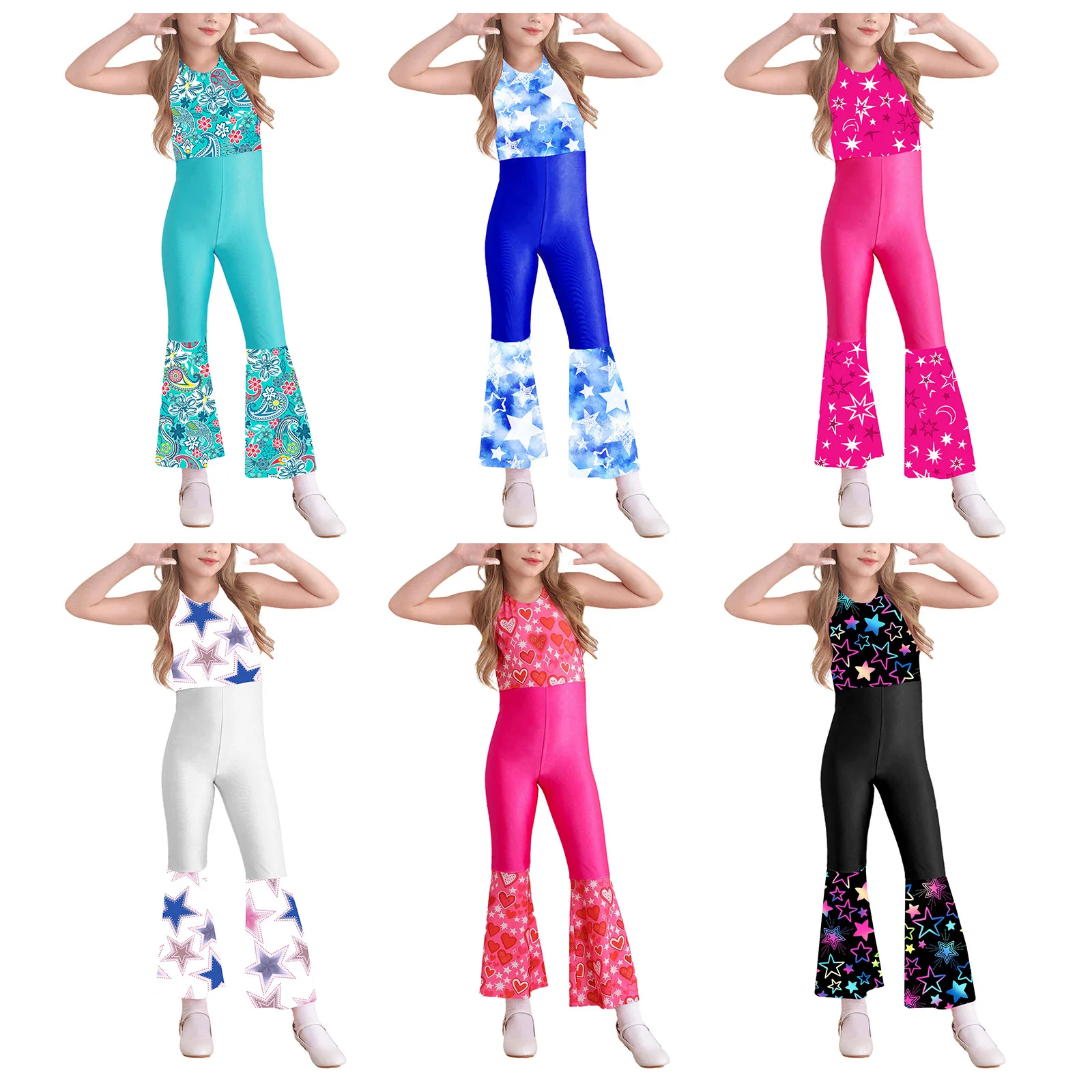 Детский комбинезон в стиле хип-хоп для девочек