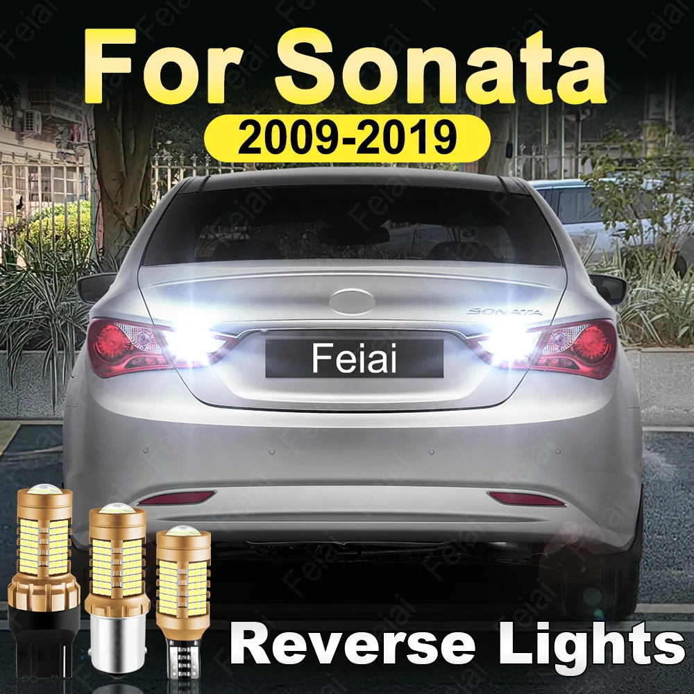 Фото Светодиодные фонари заднего хода для Hyundai Sonata YF LF DN8 2009 2010 2011 2012 2013 2014 2015 2016 2017 2018 2019 2020 2021 Лампы заднего хода №1