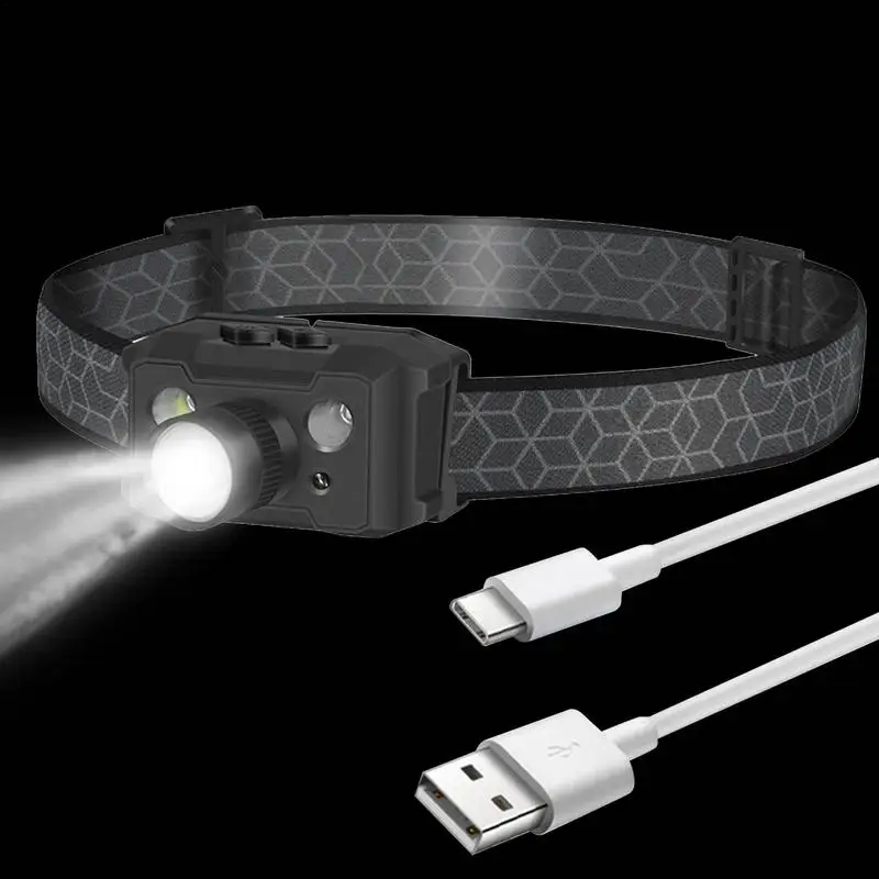 

Налобный фонарь, яркий головной фонарик, многоразовый яркий фонарь, фонарь для бега, рыбалки, велоспорта, кемпинга, улицы