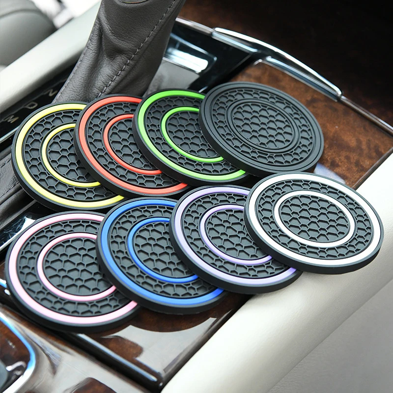 Автомобильный держатель для стакана с сотовой текстурой встроенный