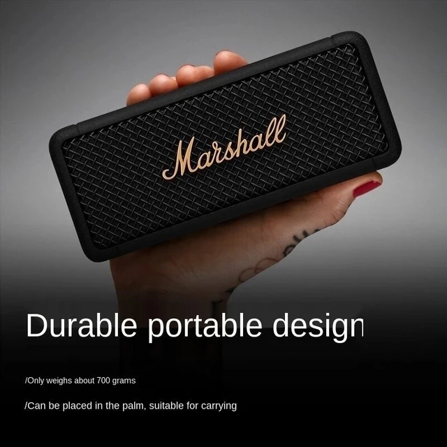 MARSHALL Original EMBERTON Wireless Bluetooth Speaker IPX7 Waterproof Sports Speaker Stereo Bass Sound Outdoor Portable Speakers 4