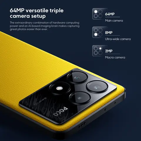 Смартфон Poco X6 Pro, 12/512ГБ, global