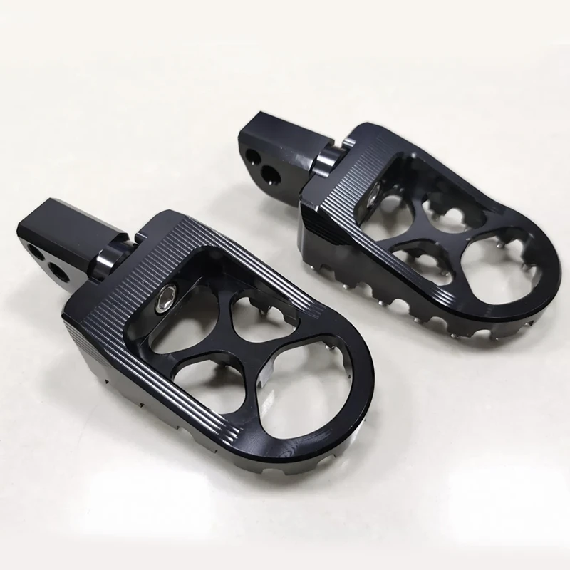 CNC MX Style Rear Passenger Foot Pegs For Fat Bob Softail Sport Glide