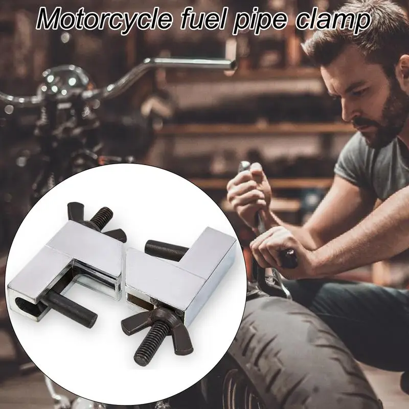 Комплект хомутов для шлангов 2 шт. хомуты труб инструмент снятия регулируемые