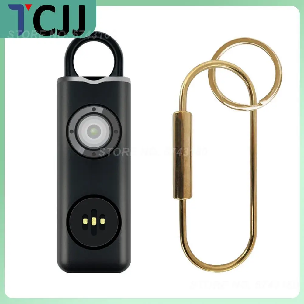 

With 130db Women Alarm Personal Self-defense Mini Screaming Intelligent Alarm Generic Self Defense Alarm New 2023 Portable New