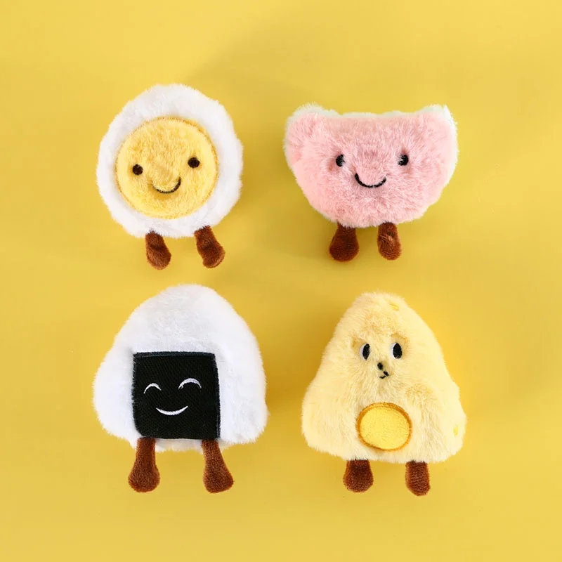 

Pet Cat Plush Toy Cat Squeaky Toy with Catnip Kitten Toys Built-in Bell to Make Sounds Cute Interactive Pet Toys Cat Supplies