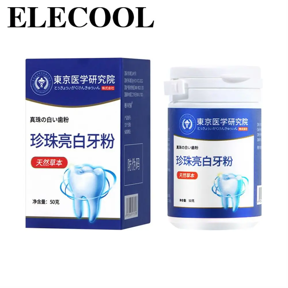 

Toiletries Remove Yellow Stains Clean Brighten Teeth Descaling Natural Ingredients Organic Teeth Whitening Powder Tooth Powder