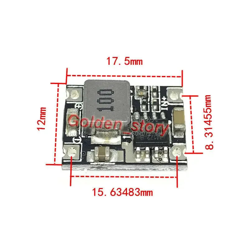 3A DC 4 5-30 В в 3 Mini DC-DC понижающий преобразователь модуль регулятора напряжения 96%