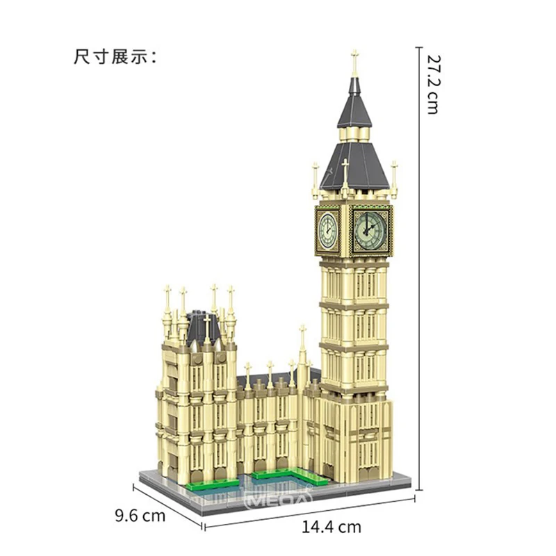 Знаменитые достопримечательности в Лондоне Англии модель романтический свет