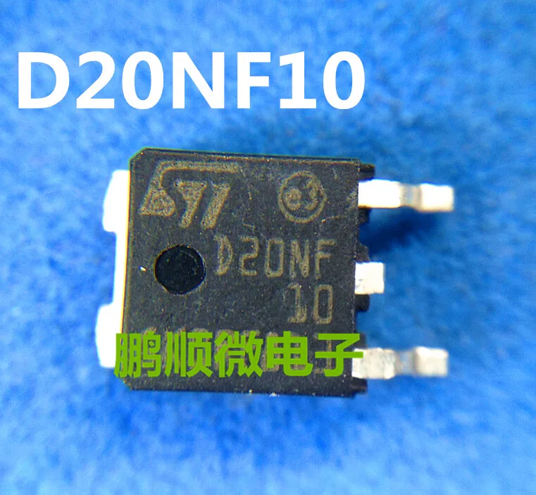 

10 шт./партия, D20NF20 STD20NF20 TO-252 SMD 200V 18A, новый цвет