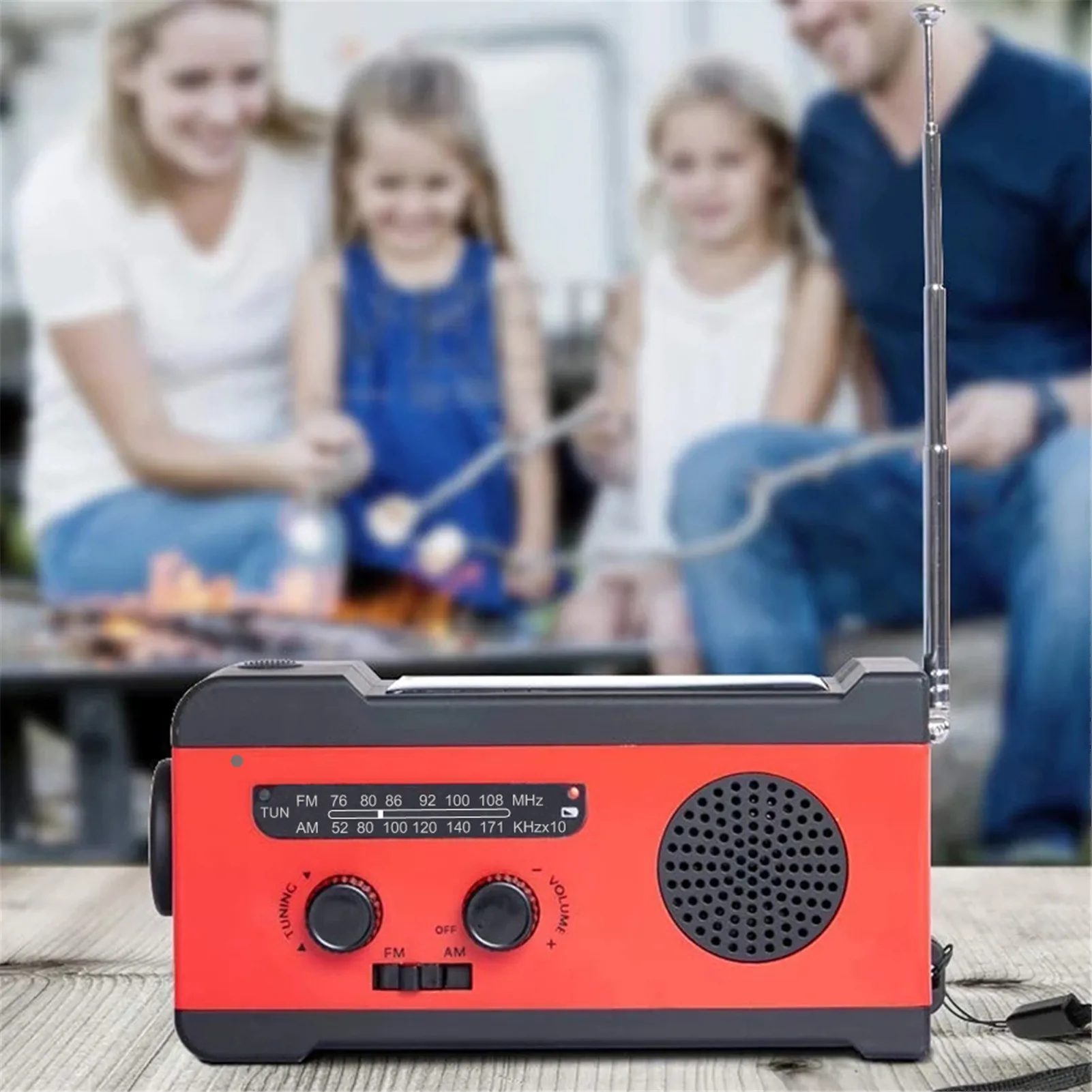 

Weather Radio Crank Radio Solar Power Motion Sensor Reading Lamp Motion Sensor Reading Lamp Survival Gear Household Outdoor