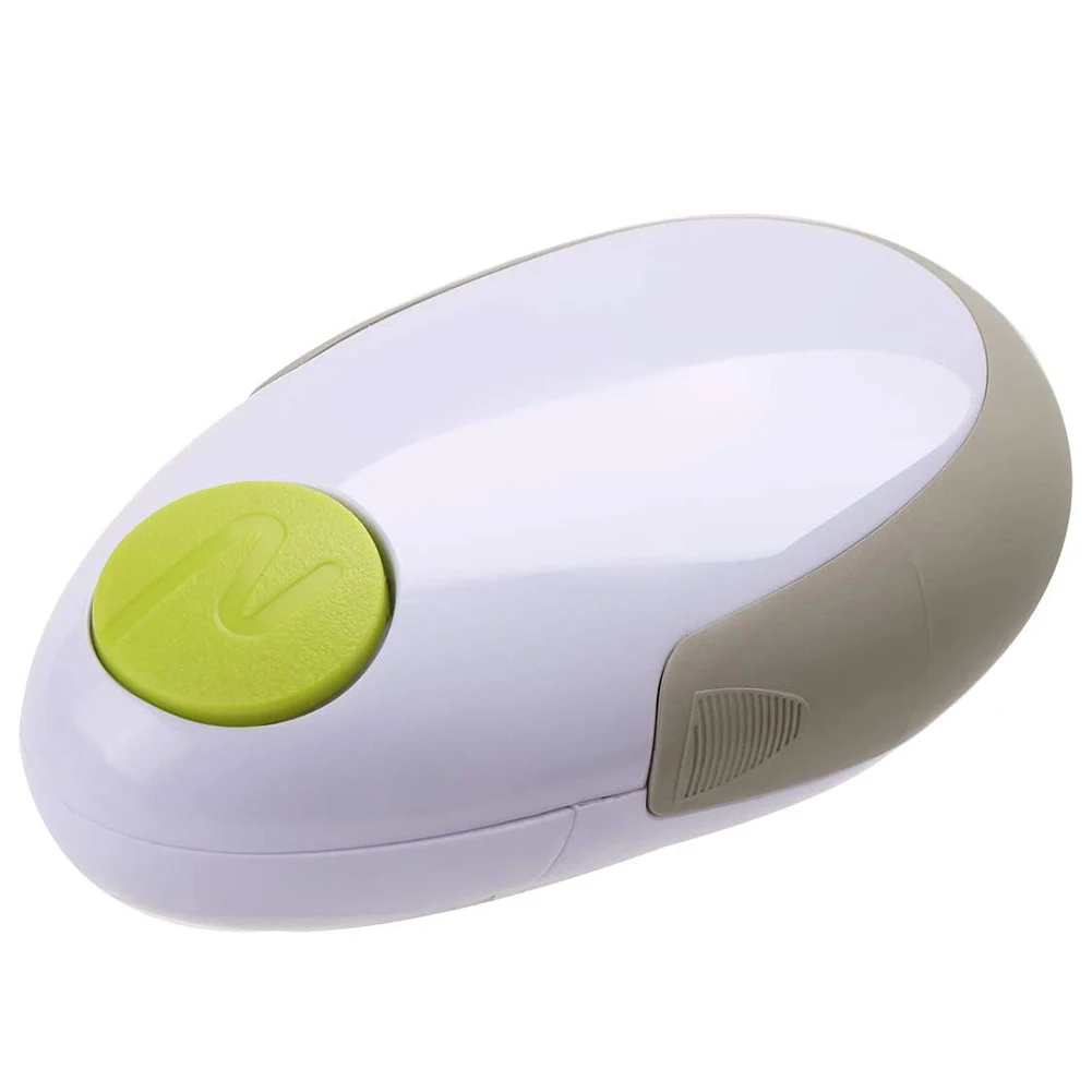 

Автоматический консервный нож, кухонный электрический консервный нож, работающий от батареек, брикет с гладкой кромкой, простой в использо...