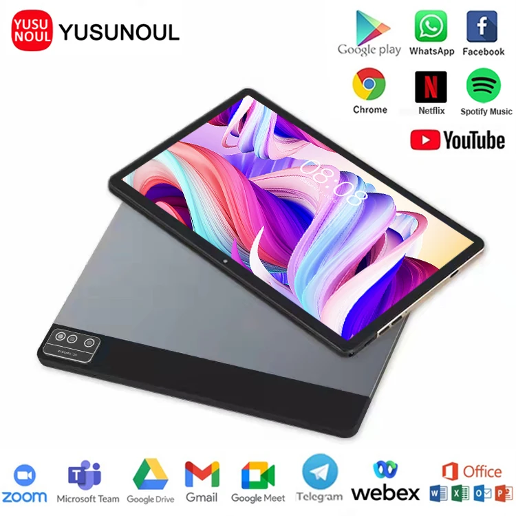 YUSUNOUL P30 10 Inch 8+128GB 4G LTE Phone Call Android 10.0 5G WIFI 1920*1200 IPS tablet Google Play планшет Планшеты+Free Gifts