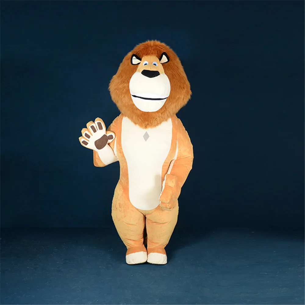 

Inflatable Lion Mascot Costume for Advertising Wedding Event Cospaly Adult Mascot Costume Animal Anime Giant Furry Costume