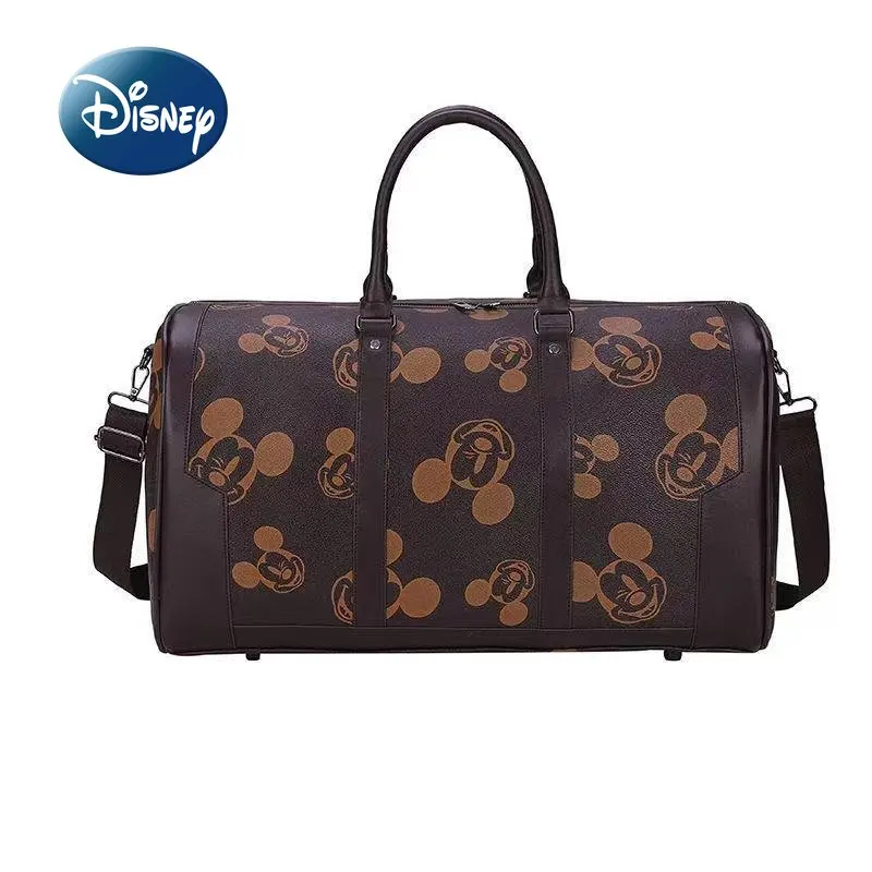 Disney Mickey New Women's Travel Tote Bag Luxury Brand Men's and Women's Luggage Bag Large Capacity Baby Diaper Bag Tote Bag images - 6