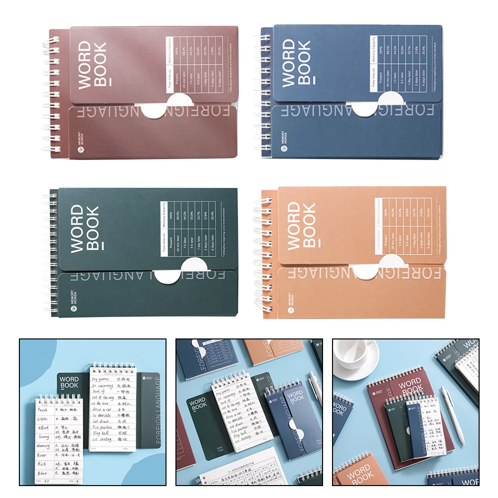 

Planner Word Book English Books Paper Vocabulary Notepad Writing Students Stationery Memo Words Spiral Notepads
