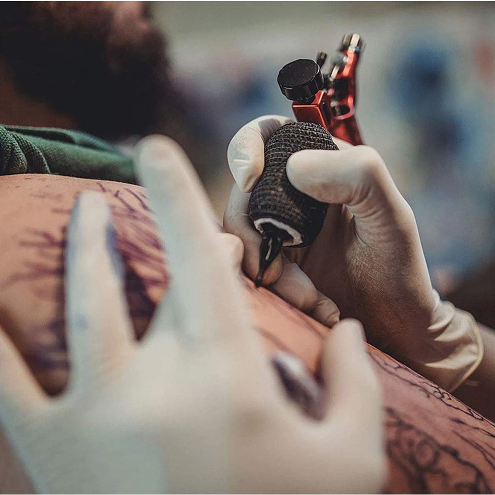 Самоклеющиеся бандажные обертки Нетканые Медицинские Лента для первой помощи