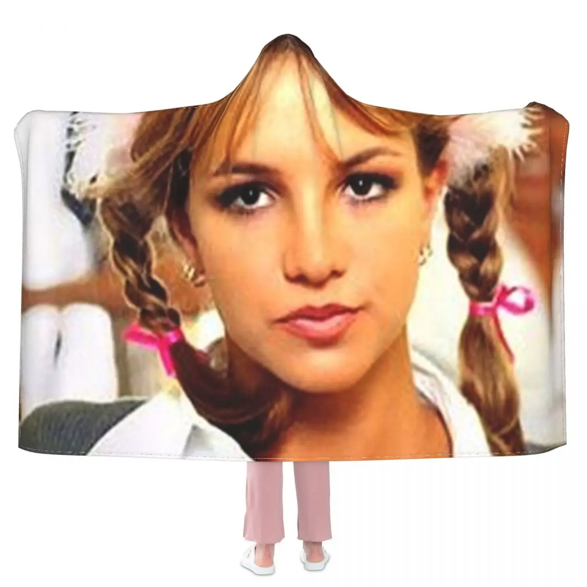 Britney одеяло Париж Линдси свобода бесплатно лето мягкое с капюшоном Дешевое